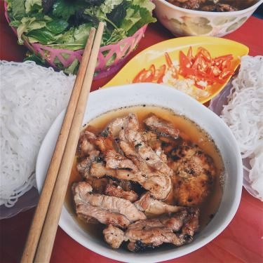 Món ăn- Quán Ăn Bún Chả - Bát Sứ