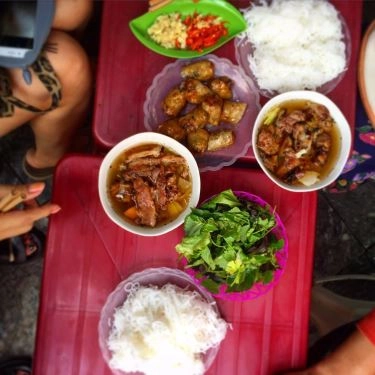 Món ăn- Quán Ăn Bún Chả - Bát Sứ