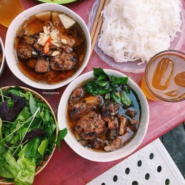 Món ăn- Quán Ăn Bún Chả - Bát Sứ