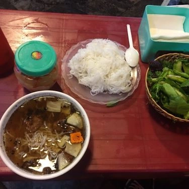 Món ăn- Quán Ăn Bún Chả - Bát Sứ