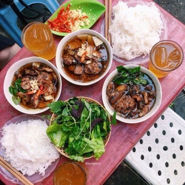 Món ăn- Quán Ăn Bún Chả - Bát Sứ