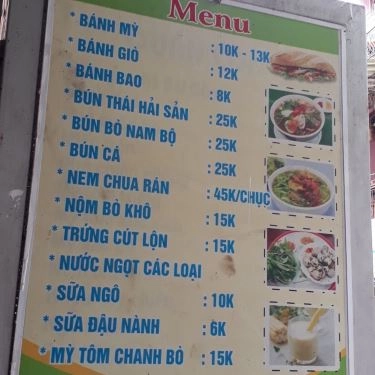 Thực đơn- Quán Ăn Bún Chả, Bún Thái Hải Sản & Bún Bò Nam Bộ