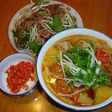 Món ăn- Quán Ăn Bà Lan - Bún Chả Cá Đà Nẵng - Vườn Lài