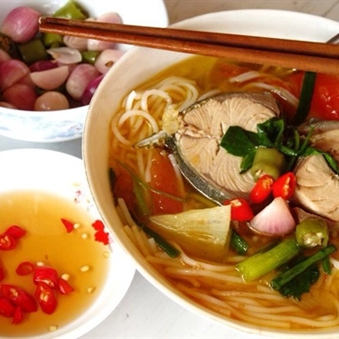 Món ăn- Quán Ăn Bà Lan - Bún Chả Cá Đà Nẵng - Vườn Lài