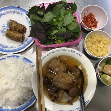 Món ăn- Quán Ăn Bún Chả Cầu Đen - Hà Đông