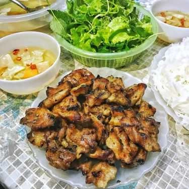 Món ăn- Bún Chả Dốc Học