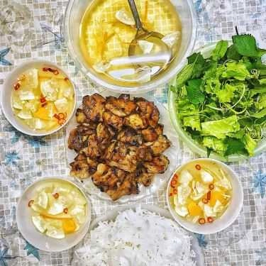 Món ăn- Bún Chả Dốc Học