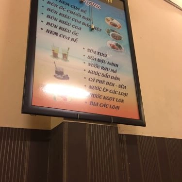 Thực đơn- Quán Ăn Bún Chả Hà Nội - Thái Phiên