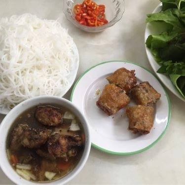 Món ăn- Quán Ăn Bún Chả Hà Nội - Hẻm Cao Thắng