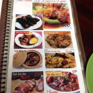 Thực đơn- Quán Ăn Bún Chả Hà Nội - Tô Hiệu