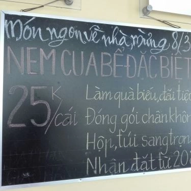 Thực đơn- Quán Ăn Bún Chả Hà Nội Xưa - Hoa Lan