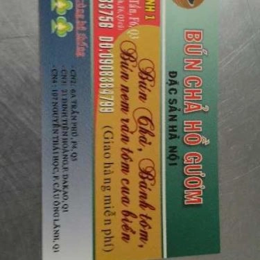 Tổng hợp- Quán Ăn Bún chả Hồ Gươm - Bún Chả Hà Nội - Võ Văn Tần