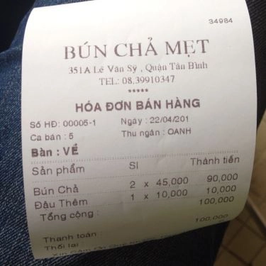 Tổng hợp- Quán Ăn Bún Chả Mẹt