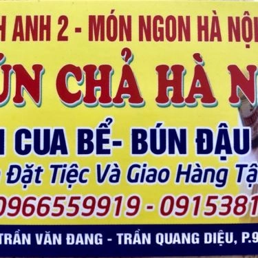 Không gian- Quán Ăn Minh Anh 2 - Bún Chả Hà Nội