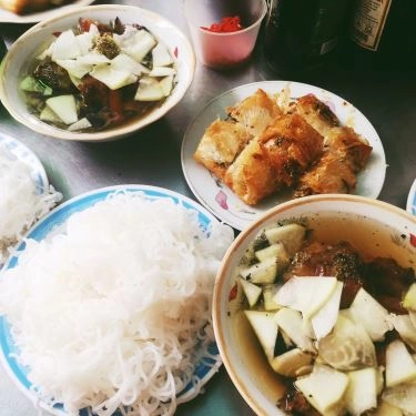 Món ăn- Quán Ăn Bà Vượng - Bún Chả Nem Cua Bể