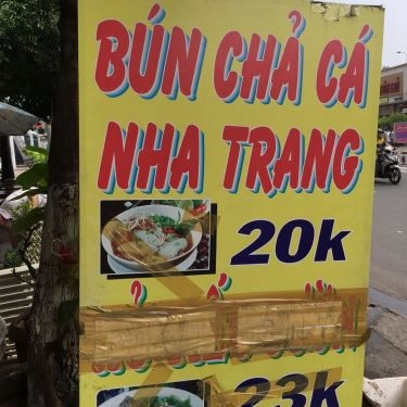Thực đơn- Quán Ăn Bún Chả Cá Nha Trang - Tây Thạnh