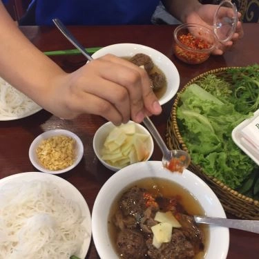 Món ăn- Quán Ăn Hạnh - Bún Chả Obama