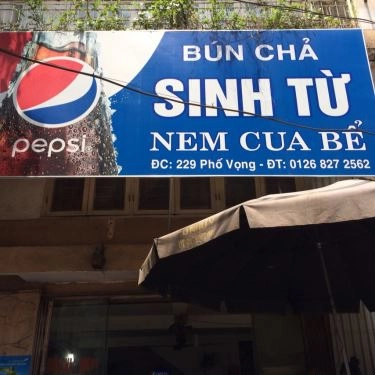 Thực đơn- Quán Ăn Bún Chả Sinh Từ - Phố Vọng