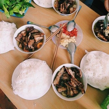 Món ăn- Quán Ăn Bún Chả Thịt Nướng - Láng Hạ