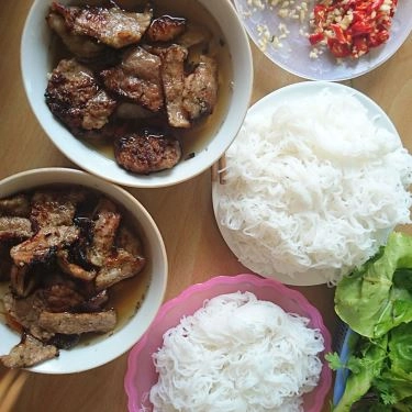 Món ăn- Quán Ăn Bún Chả Thịt Nướng - Láng Hạ
