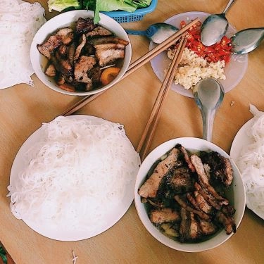 Món ăn- Quán Ăn Bún Chả Thịt Nướng - Láng Hạ