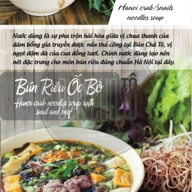 Tổng hợp- Nhà Hàng Bún Chả Tô - Aeon Mall Bình Tân