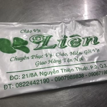 Tổng hợp- Quán Ăn Bún Cháo Vịt Liên - Nguyễn Thiện Thuật