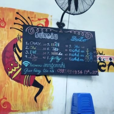 Thực đơn- Quán Ăn Bún Đậu Anh Em