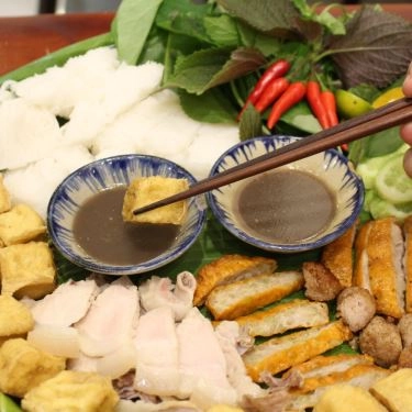Món ăn- Quán Ăn Bún Đậu - Bún Chả Nàng Hai