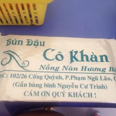 Tổng hợp- Quán Ăn Bún Đậu Cô Khàn - Món Bắc Bình Dân