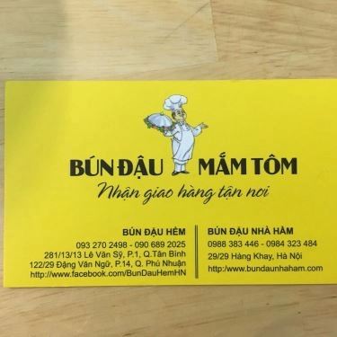 Tổng hợp- Quán Ăn Bún Đậu Hẻm - Lê Văn Sỹ