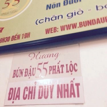 Thực đơn- Quán Ăn Bún Đậu Hương - Ngõ Phất Lộc