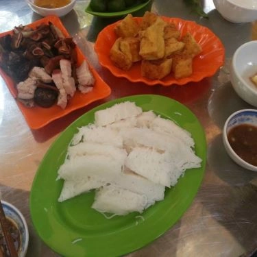 Món ăn- Quán Ăn Hòa Râu - Bún Đậu Lòng Nướng