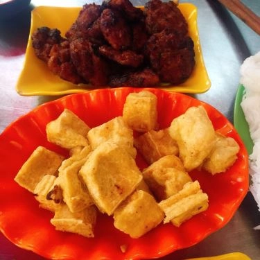 Món ăn- Quán Ăn Hòa Râu - Bún Đậu Lòng Nướng