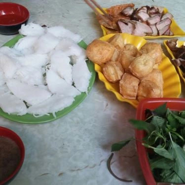 Món ăn- Quán Ăn Hòa Râu - Bún Đậu Lòng Nướng