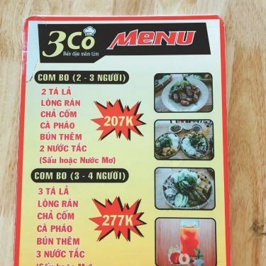 Tổng hợp- Quán Ăn 3 Cô - Bún Đậu Mắm Tôm - Hòa Bình