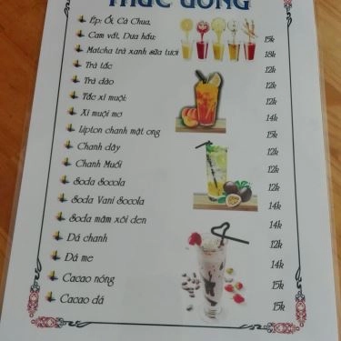 Thực đơn- Quán Ăn Bún Đậu Mắm Tôm 30 Hàn Thuyên