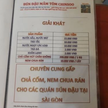 Tổng hợp- Quán Ăn Bún Đậu Mắm Tôm Hà Nội - Phan Huy Ích