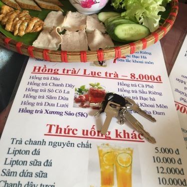Thực đơn- Quán Ăn Bún Đậu Mắm Tôm Mẹt Quán