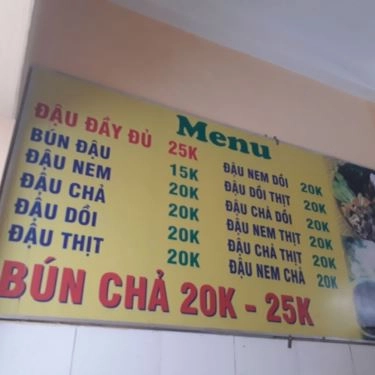 Tổng hợp- Quán Ăn Bún Đậu Mắm Tôm - Nguyễn Văn Trỗi