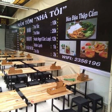 Không gian- Quán Ăn Bún Đậu Mắm Tôm Nhà Tôi - Trung Sơn
