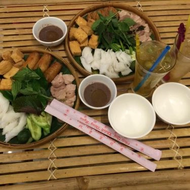 Món ăn- Quán Ăn Quán Phố Nhỏ - Bún Đậu Mắm Tôm