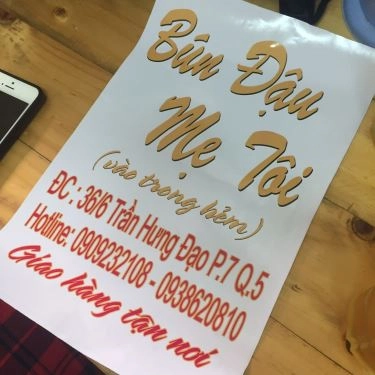Tổng hợp- Quán Ăn Bún Đậu Mẹ Tôi
