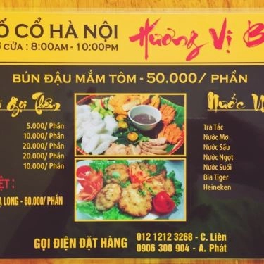 Thực đơn- Quán Ăn Bún Đậu Phố Cổ Hà Nội