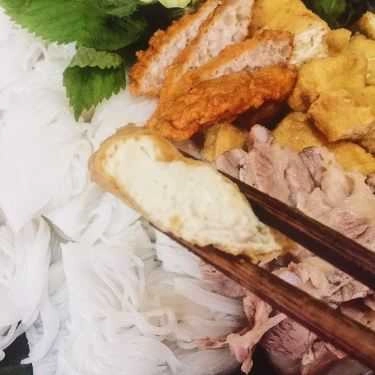 Món ăn- Bún Đậu Mắm Tôm - Giếng Đồn
