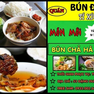 Thực đơn- Quán Ăn Bún Đậu Tí Xíu
