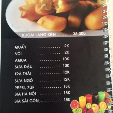 Thực đơn- Quán Ăn Bún Hải Sản 2S