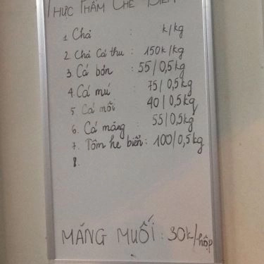 Thực đơn- Quán Ăn Bún Hải Sản - Cao Đạt