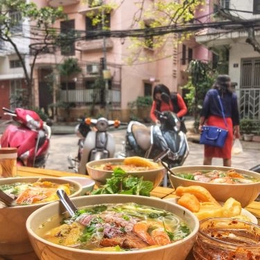 Món ăn- Quán Ăn Phú Đô Quán - Bún Hải Sản & Bánh Mì Chảo