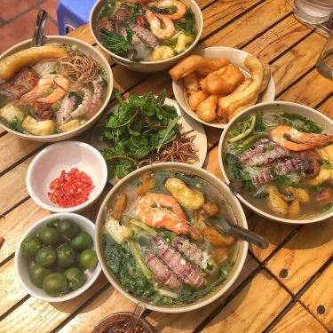 Món ăn- Quán Ăn Phú Đô Quán - Bún Hải Sản & Bánh Mì Chảo